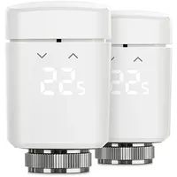 Eve 2er Pack Thermo (MATTER) Heizkörperthermostat, Weiß