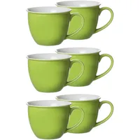 Ritzenhoff & Breker Doppio Jumbotassen 6er Set Grün