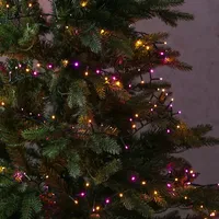 MARELIDA LED Lichterkette Compact Twinkle - 750 pink-/bernstein LED