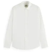 Scotch & Soda Hemd CORE POPLIN SOLID Langarmhemd