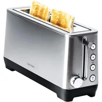 Cecotec Toaster BigToast Extra. Extra breiter, langer Steckplatz, Leistung