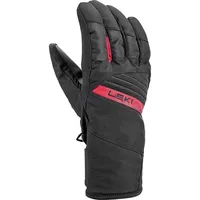 Leki Alpino LEKI Cosmos Handschuhe, Black-red, EU 9
