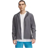 Under Armour Launch Windjacke - Castlerock Jet Gray Reflective