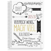 Burde Publishing AB Burde Doodle A5 Schülerkalender 2025/2026