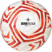 Derbystar Junior S-Light 290g Leicht-Fußball Kinder weiß/rot 4