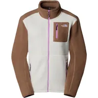 The North Face Womens Yumiori Full Zip white dune-latte-vibran