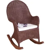 Moebel-direkt-online Rattan-Schaukelstuhl inklusive Sitzkissen Swing