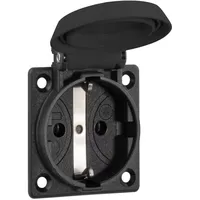 Abl gmbh EB-Steckdose 1K sw Sk 1661000 4011721158419