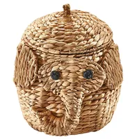 Kobolo Aufbewahrungskorb ELEFANT25 in Braun | Gr.: onesize