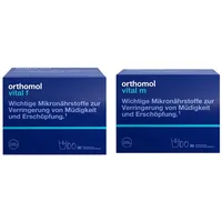 Orthomol Vital f + Orthomol Vital m Granulat/tablette/kapsel