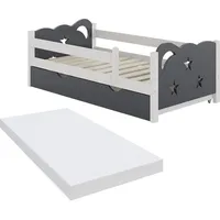 VitaliSpa Kinderbett Jessica (70 x 140 cm Matratze modern