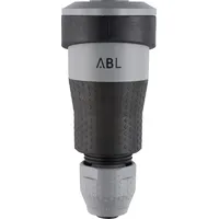 ABL 100000107 Professional Kupplung SCHUKO Elamid-2K grau sv IP54