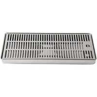BieTal BieTal® Tropfschale Tropfkasten Edelstahl Lochplatte Aufbau Theke Bar