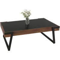 MCW-L89 Schwarz Holz Dunkelbraun 43 x 120 x 64