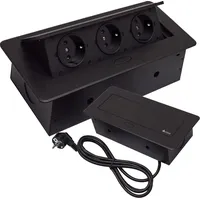 Izoxis 21659 Dreifache Schublade in der Tischplatte versteckt -