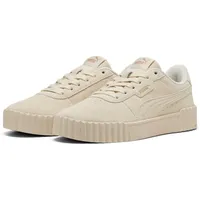 Puma Carina 3.0 Suede Sneaker Damen 03 alpine snow-gold