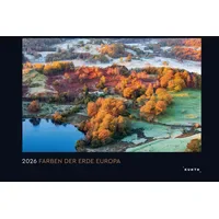 Kunth Monats-Wandkalender Farben der Erde - Europa 2026, 1