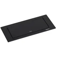 EVOline 159271005300 Backflip 2 Schukosteckdosen, 1 STK. USB-Charger, schwarz