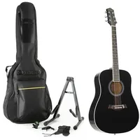 Red Hill D-1 BK, - Mahagoni, 6 Saiten