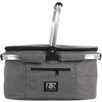 NTK-Collection Einkaufskorb Einkaufskorb Neria Grau, 33 l, mit Kühlfunktion