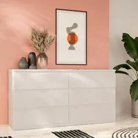 Forte EDMORE Kommode 150 160, Moderne Kommode mit 6