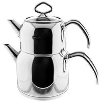 Mulex Hochwertiges Teekannen-set Aus Edelstahl 18/10 – Perfekt Für