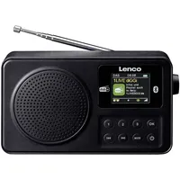 Lenco PDR-033BK Kofferradio DAB+, FM Schwarz