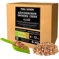 PINI 5 Kg Räucherchips Apfel 6-12 mm Smoking Chips