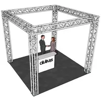 Alutruss Traversenset QUADLOCK 6082 Quadrat 4x4x3,5m (BxTxH)