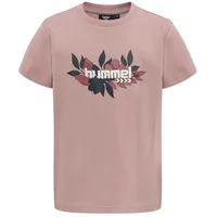 Hummel Karla Kurzarm-t-shirt - Woodrose - 122 cm