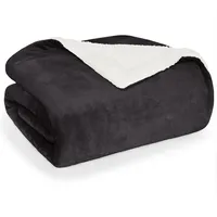 Blumtal Premium Sherpa Kuscheldecke flauschig - Wohndecke Kuscheldecke 130x150