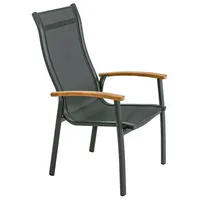 Dehner Stapelstuhl Chicago Wood, mit Armlehne, 108.5 x 66