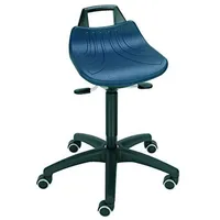 Stier Stehhilfe mit Rollen Sitzhöhe 520-710 mm PU-Sitz mit