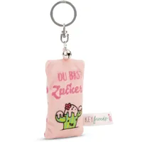 NICI 62125 Schlüsselanhänger Mini Plüschkissen Du bist