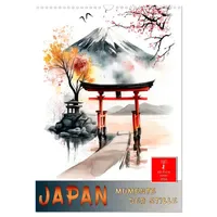 Calvendo Japan - Momente der Stille (Wandkalender 2026 DIN