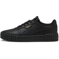 Puma Damen Carina 3.0 Sneaker, Black Gold, 36 EU