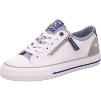 Mustang Sportliche Schnürschuhe für Damen, weiß, 40 EU