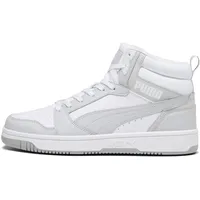 Puma Rebound V6 Sneaker, White Ash Gray, 48 EU