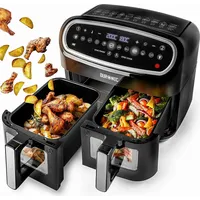Duronic AF24 Heißluftfritteuse | 2400 Watt | Gleichzeitiges Kochen