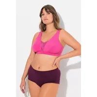 Ulla Popken Damen große Größen Übergrößen Plus Size Bralette,