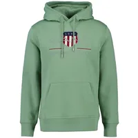 GANT Archive Shield Regular Fit Kapuzenpullover Kalamata Green L