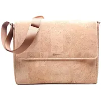 Esquire Kork Messenger Bag Natural