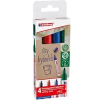 Edding 3000 Permanentmarker 1,5-3mm sortiert 4 Stück