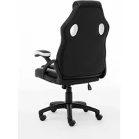 Raptor Gaming GS-40 Gaming-Stuhl schwarz/weiß