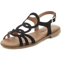LASCANA Sandale Damen schwarz Gr.38