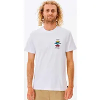 Rip Curl RipCurl Search Icon Tee white XS