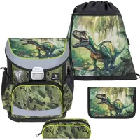 Belmil Mini-Fit Schulranzen-Set 4-teilig "Lost World"