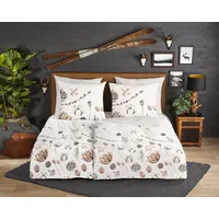 Good Morning Wendebettwäsche Mirre 2 Stk. tlg. Biber, 135x200,