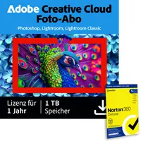Adobe Creative Cloud Foto-Abo 1 TB 1 Jahr Win