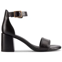 CLARKS Ezoria Mae Black Leather 39,5